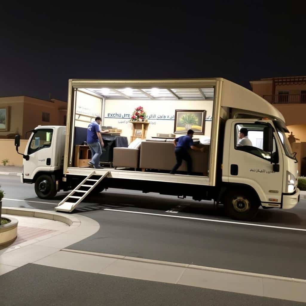 نقل وتغليف آمن مع الفك والتركيب | شركة نقل العفش الفلاح بالرياض